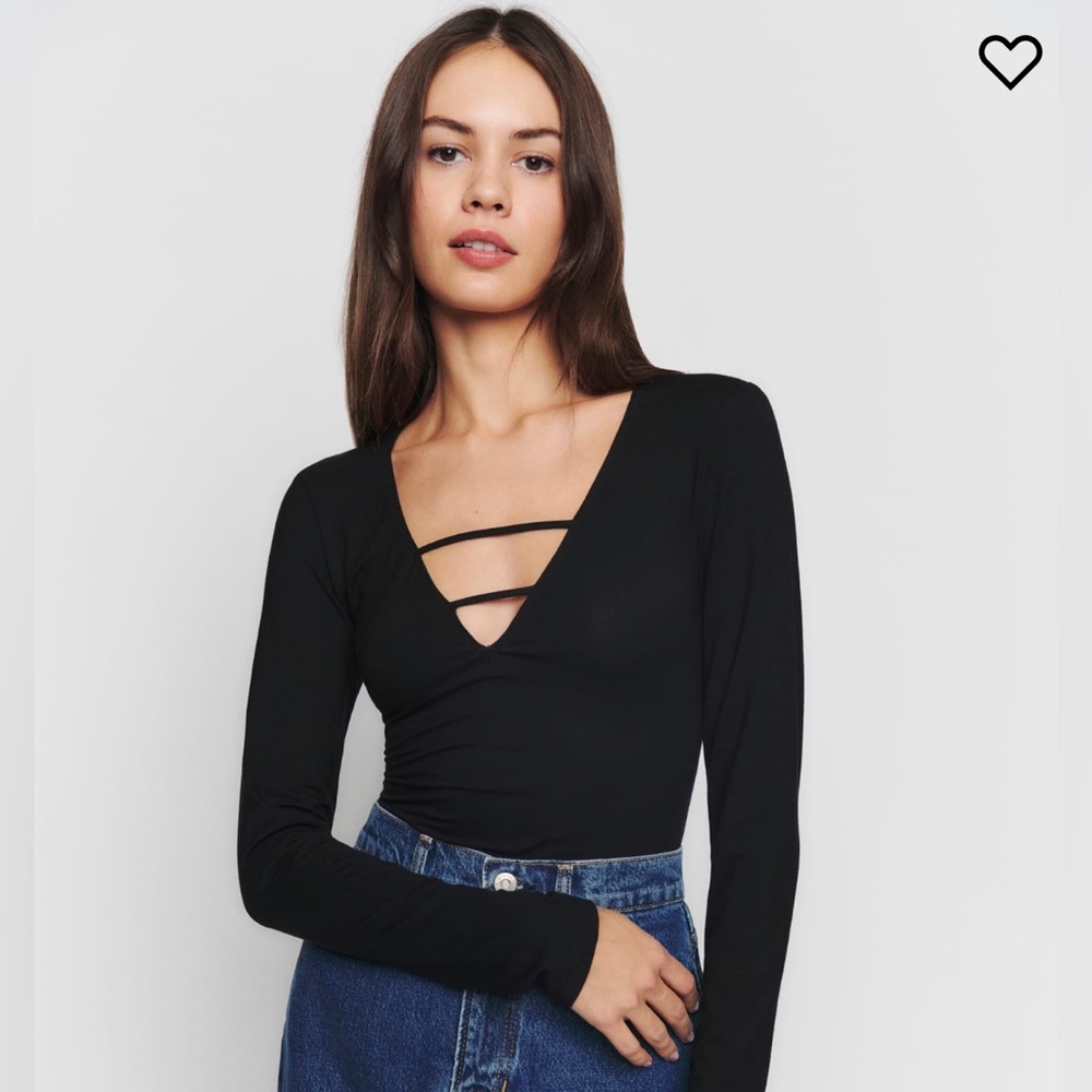 Reformation Leland Knit Top